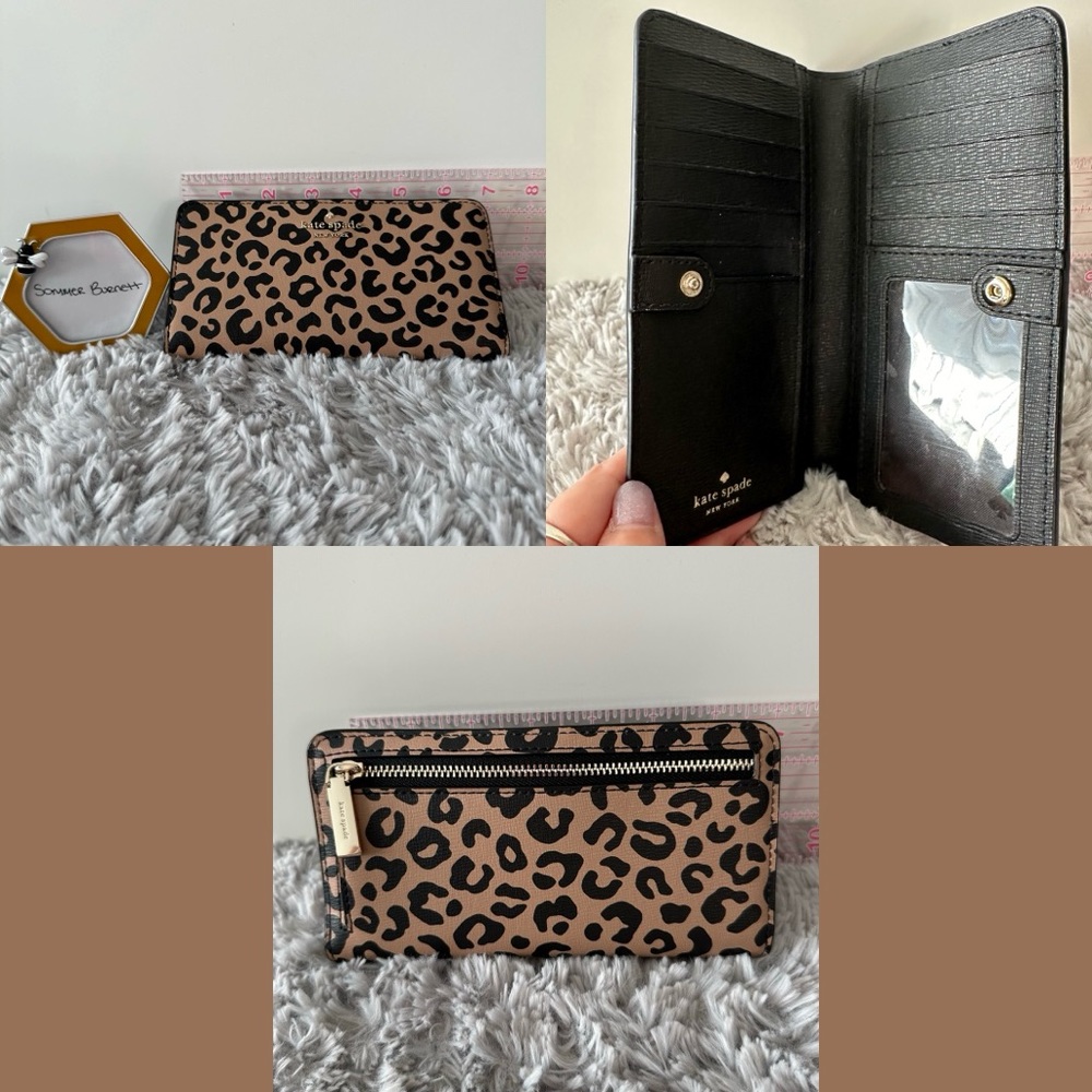 Leopard Print Kate Spade wallet
